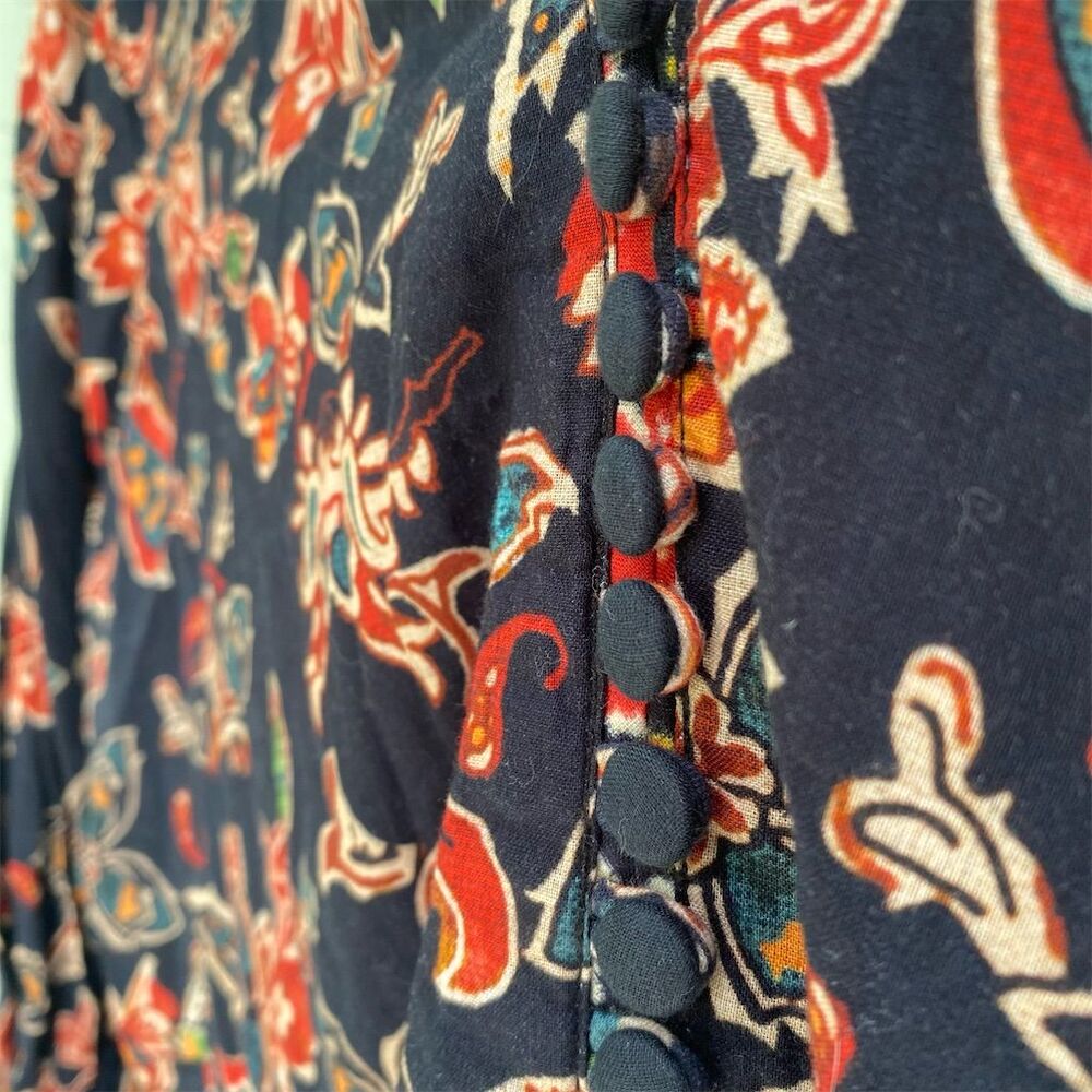 Bella Tu Women's XXL Multicolor Floral Knee Length Dress Casual - Picture 5 of 8